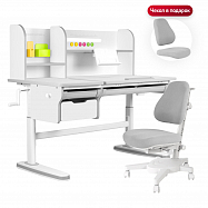 Dali Plus Set комплект kinderzen dali plus парта + кресло + надстройка + выдвижной ящик + органайзер + подставка для книг Kinderzen  комплект kinderzen dali plus парта + кресло + надстройка + выдвижной ящик + органайзер + подставка для книг Kinderzen Dali Plus Set